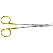 Foarfece chirurgicale Baby Metzenbaum TC Durotip Aesculap, curbe, vârfuri tocite, 14,5 cm