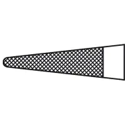 Port-ac Castroviejo TC Durogrip Aesculap drept 0,2 mm, 14,5 cm