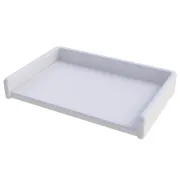 Saltea de înfășat pentru bebeluși, albă, 92 × 62 cm (1 buc)