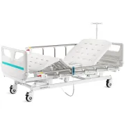 Pat electric de spital reglabil pe înălțime cu platformă integrată din PP (1 buc)