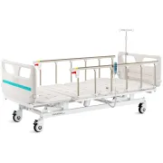 Pat electric de spital reglabil pe înălțime cu platformă integrată din PP (1 buc)