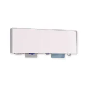 Unitate murală multifuncțională albă pentru dispensere, dimensiune standard, 103 × 20 × 40 cm (1 buc)
