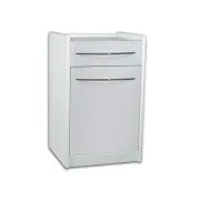 Dulap mobil sub chiuvetă 49 cm, alb (1 buc)