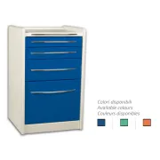 Dulap mobil cu 4 sertare GE414, lățime 49 cm, culoare la alegere (1 buc)
