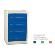 Dulap mobil cu 4 sertare GE416, lățime 49 cm, culoare la alegere (1 buc)