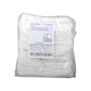 Comprese laparotomice nesterile 30 × 30 cm, 4 straturi, cu fir radiopac de bariu (cutie 600 buc)