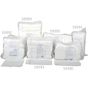 Comprese laparotomice nesterile 30 × 30 cm, 4 straturi, cu fir radiopac de bariu (cutie 600 buc)