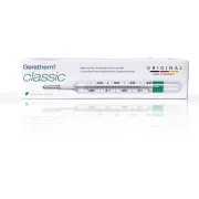Termometru medical cu galinstan Geratherm Classic, fără mercur (cutie 24 buc)