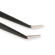 Pensă bipolară dreaptă non-stick 20 cm cu vârf angulat 1 mm, conector european (1 buc)
