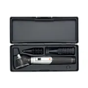 Otoscop HEINE MINI 3000 LED cu iluminare directă, specule refolosibile și trusă – negru