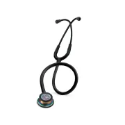 Stetoscop 3M Littmann Classic III negru cu finisaj curcubeu (1 buc)