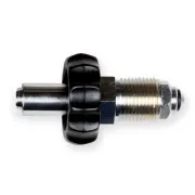 Reductor de presiune cu debitmetru reglabil 0–15 l/min și umidificator autoclavabil, racord NF (bullnose)