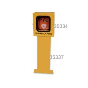 Stâlp de susținere pentru dulap galben 35334 (1 buc)