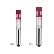 Eprubetă sterilă cilindrică din polistiren 10 ml, 16 × 100 mm, capac roșu (cutie 1600 buc)