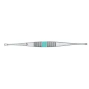 Curetă chirurgicală sterilă cu lingură ascuțită la ambele capete, 16,5 cm (cutie 25 buc)
