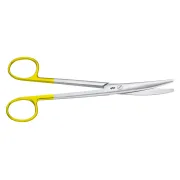 Foarfece chirurgicale Mayo TC Durotip subțiri Aesculap, curbate, vârfuri tocite, 17 cm