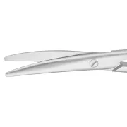 Foarfece chirurgicale Mayo TC Durotip subțiri Aesculap, curbate, vârfuri tocite, 17 cm