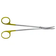 Foarfece chirurgicale Metzenbaum TC Durotip Aesculap, curbe, vârfuri tocite, 18 cm (1 buc)