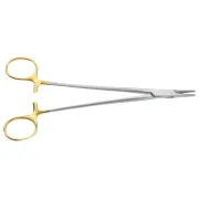 Portac de ace chirurgical Aesculap Crile-Wood TC Durogrip drept 18,5 cm