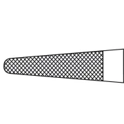 Porta-ace chirurgical Mathieu TC Durogrip Aesculap drept 17,3 cm