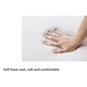 Scaun vizitator Sidney cu structură cantilever și spătar din plasă