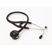 Stetoscop Riester Cardiophon 2.0 din oțel inoxidabil, negru, membrană dublă Ø 32/44 mm (1 buc)