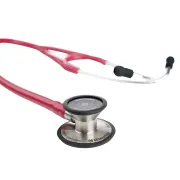 Stetoscop Riester Cardiophon 2.0 din oțel inoxidabil, burgundy, membrană dublă Ø 32/44 mm (1 buc)