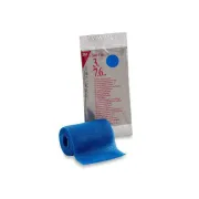 Bandă de imobilizare semirigidă 3M Soft-Cast din fibră de sticlă, albastră, 7,5 cm × 3,65 m (cutie 10 buc)