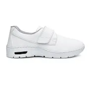 Pantofi de protecție profesionali HF200 cu arici, albi, mărimea 34 (pereche)