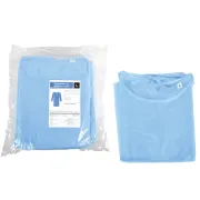 Halat de protecție de unică folosință PP 25 g/m², impermeabil, mărimea L, nesteril (cutie 100 buc)