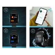 Smartwatch Quadrant cu monitorizare parametri de sănătate și sport