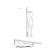 Calibru de Măsurare pentru Bebeluși din Aluminiu Oxidat, 0–900 mm
