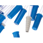 Pungă de urină 2000 ml cu tub 130 cm și valvă antireflux, fără latex și DEHP (cutie 200 buc)