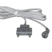Cablu bipolar din silicon pentru electrobisturiu, conector US, 3 m, compatibil GIMA MB 120F/200D/F/300D/400D, Valleylab, EMC, Dolley