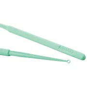 Curetă auriculară Micro Loop cu vârf rigid 3 mm, verde (cutie 50 buc)
