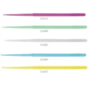 Curetă auriculară Micro Loop cu vârf rigid 3 mm, verde (cutie 50 buc)