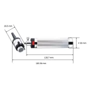 Otoscop Riester UNI I Vacuum 2,7 V cu mâner tip C pentru examinări ORL (1 buc)
