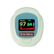 Pulsoximetru pediatric de deget OXY-PEDIATRIC COLOUR cu display color și baterii reîncărcabile