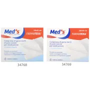 Comprese sterile din bumbac hidrofil 18 × 40 cm (cutie 12 buc)