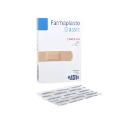 Plasturi adezivi hipoalergenici 19 × 72 mm, rezistenți la apă (cutie 2000 buc)