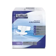 Scutece pentru adulți Soffisof Classic, incontinență severă, Large, 100–150 cm (cutie 60 buc)
