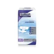 Scutece pentru adulți Soffisof Classic, incontinență severă, XXL, 155–175 cm (cutie 60 buc)