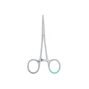 Pensetă hemostatică Micro-Mosquito anatomică dreaptă 12,5 cm, sterilă, de unică folosință Peha (cutie 25 buc)