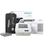 Tensiometru digital de braț OMRON M3 Comfort HEM-7155-E cu tehnologie Intelli Wrap 360°, manșetă 22-42 cm (1 buc)