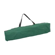 Pat de campanie pliabil GIMA, aliaj de aluminiu, verde