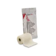 Bandă sintetică rigidă 3M Scotchcast Plus 7,5 cm × 3,65 m, albă (cutie 10 buc)