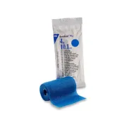 Bandă sintetică rigidă 3M Scotchcast Plus 10 cm × 3,65 m, albastră (cutie 10 buc)