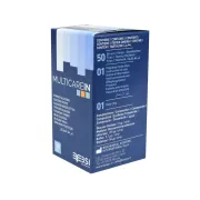 Benzi test glucoza biosenzor cu chip pentru glucometre Gima (cutie 50 buc)
