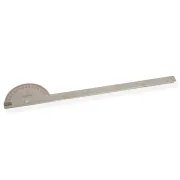 Goniometru 180° cu brațe extra lungi din oțel inoxidabil, 35 cm (14 inch)