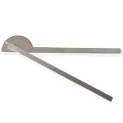 Goniometru 180° cu brațe extra lungi din oțel inoxidabil, 35 cm (14 inch)